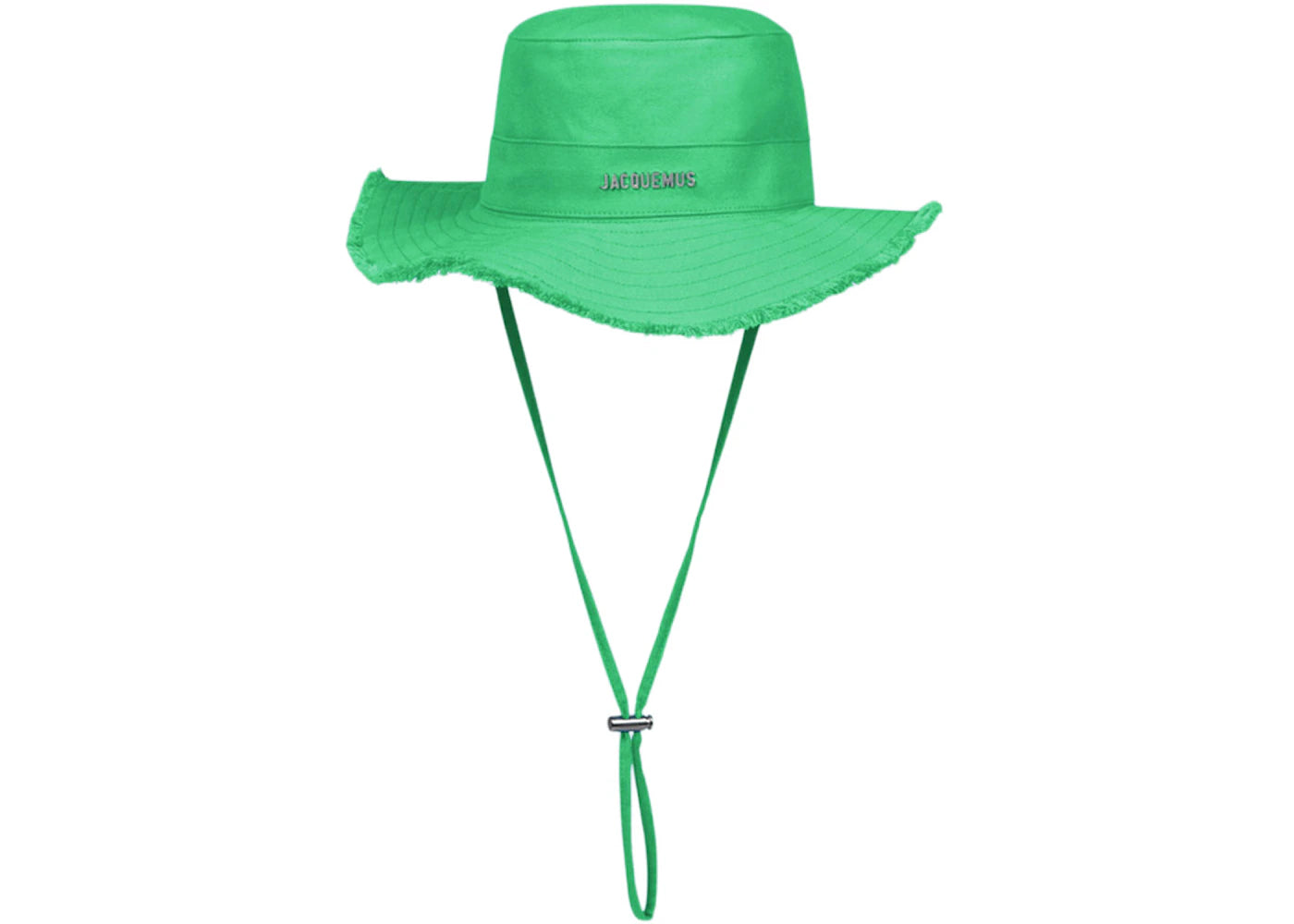 Jacquemus Le Bob Artichaut Large Brim Bucket Hat Green