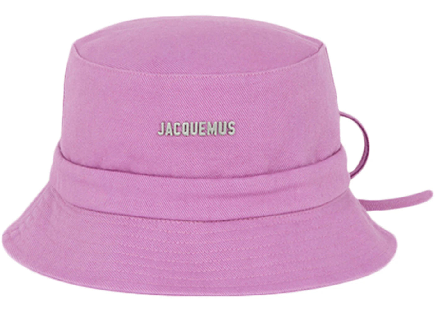 Jacquemus Le Bob Gadjo Bow Knotted Bucket Hat Lilac