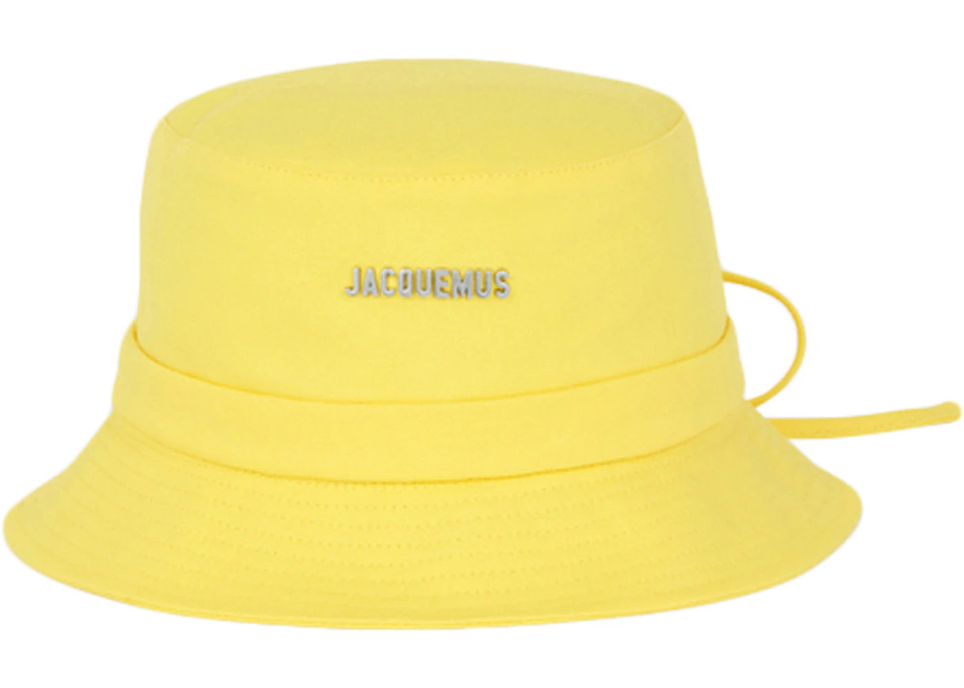 Jacquemus Le Bob Gadjo Bow Knotted Bucket Hat Yellow