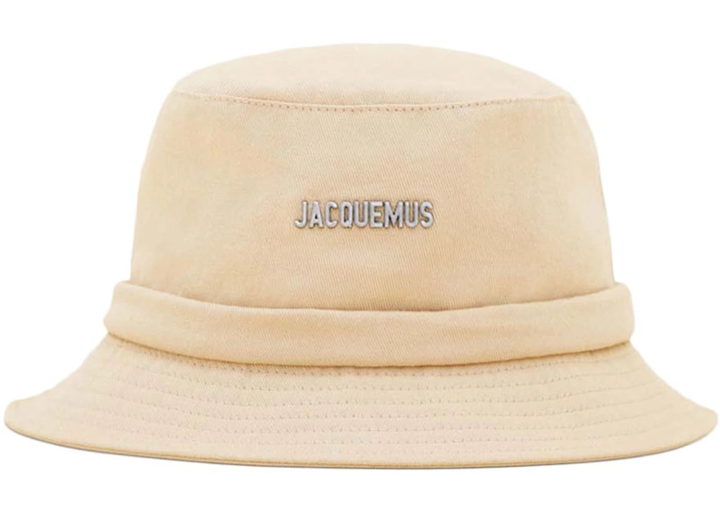 Jacquemus Le Bob Gadjo Canvas Bucket Hat Beige