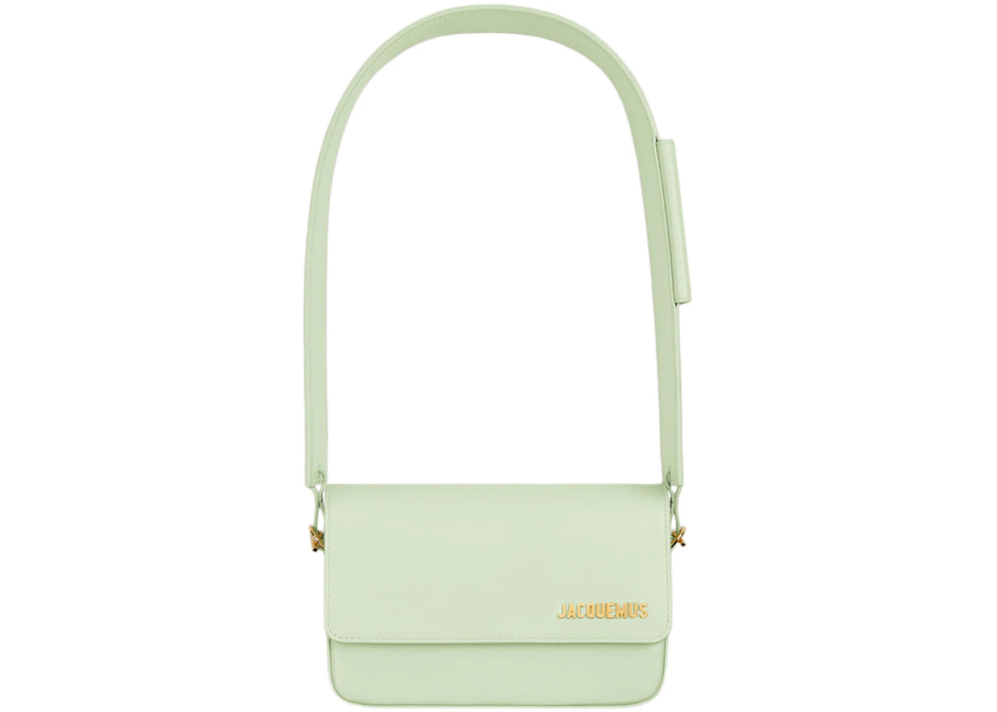 Jacquemus Le Carinu Flap Shoulder Bag Light Green