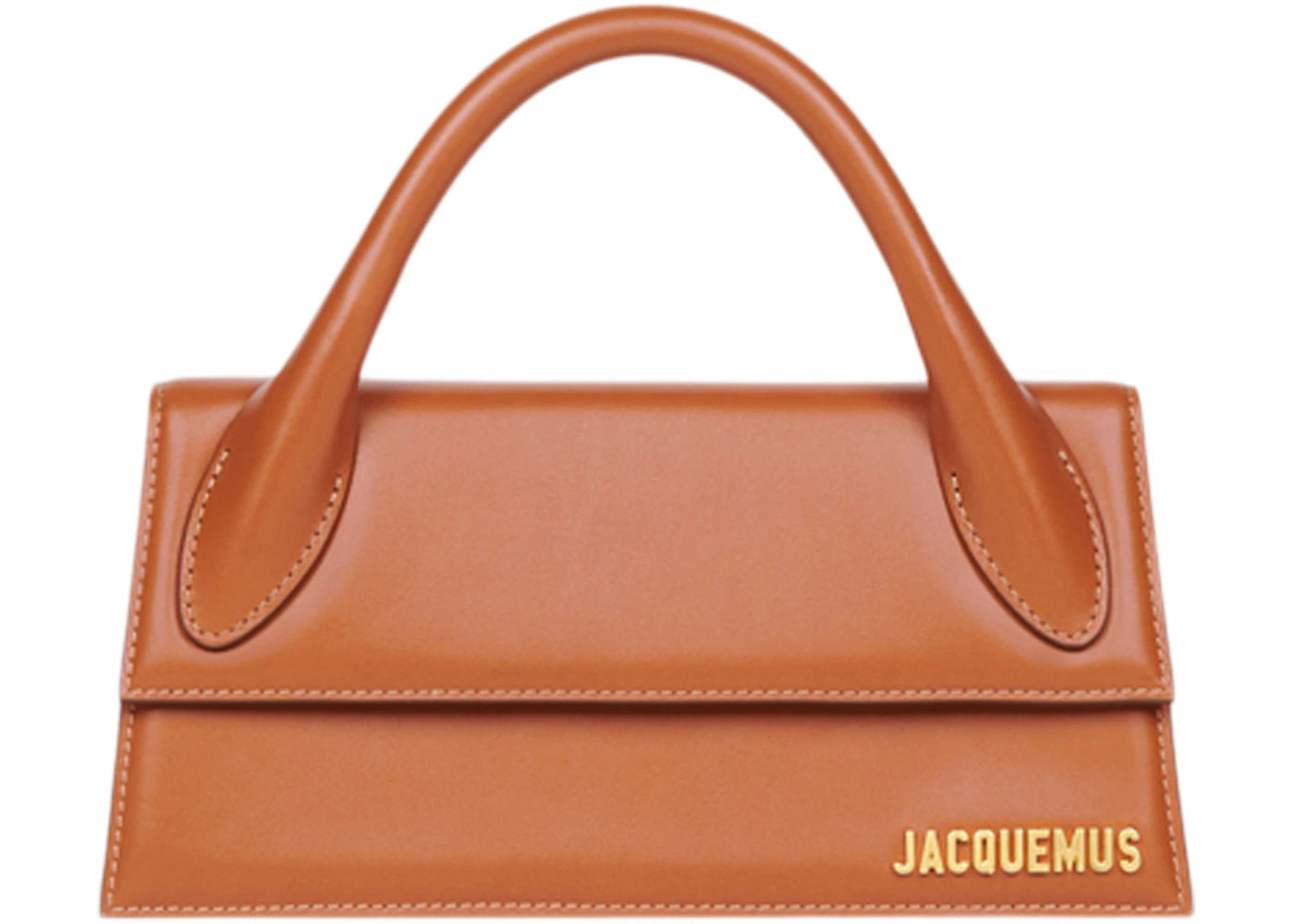 Jacquemus Le Chiquito Long Signature Handbag Light Brown