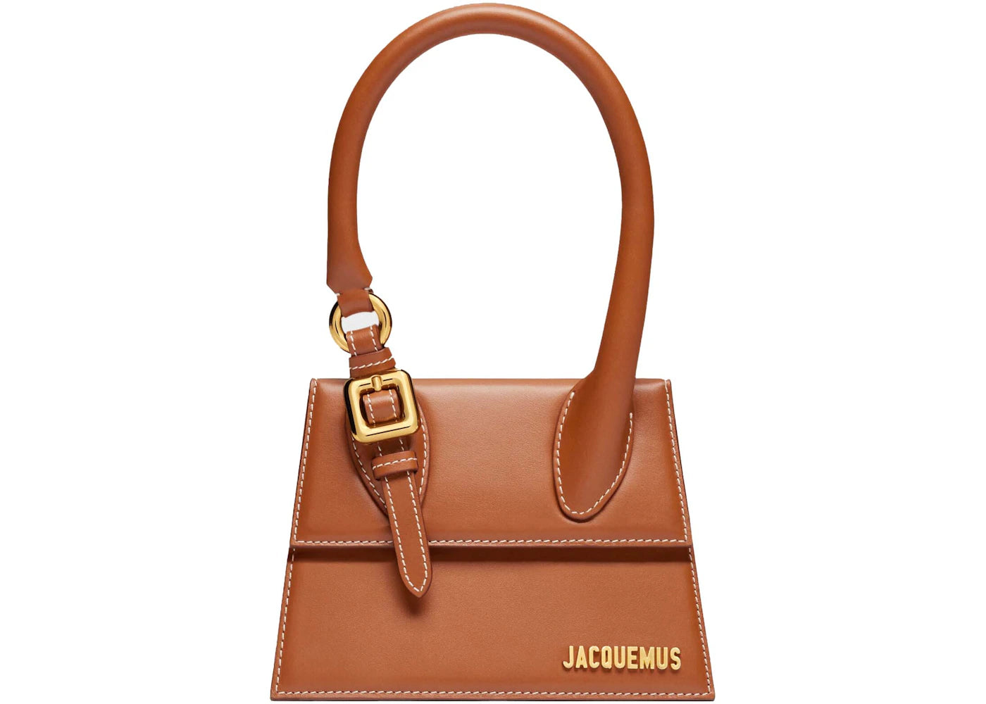 Jacquemus Le Chiquito Moyen Boucle Light Brown