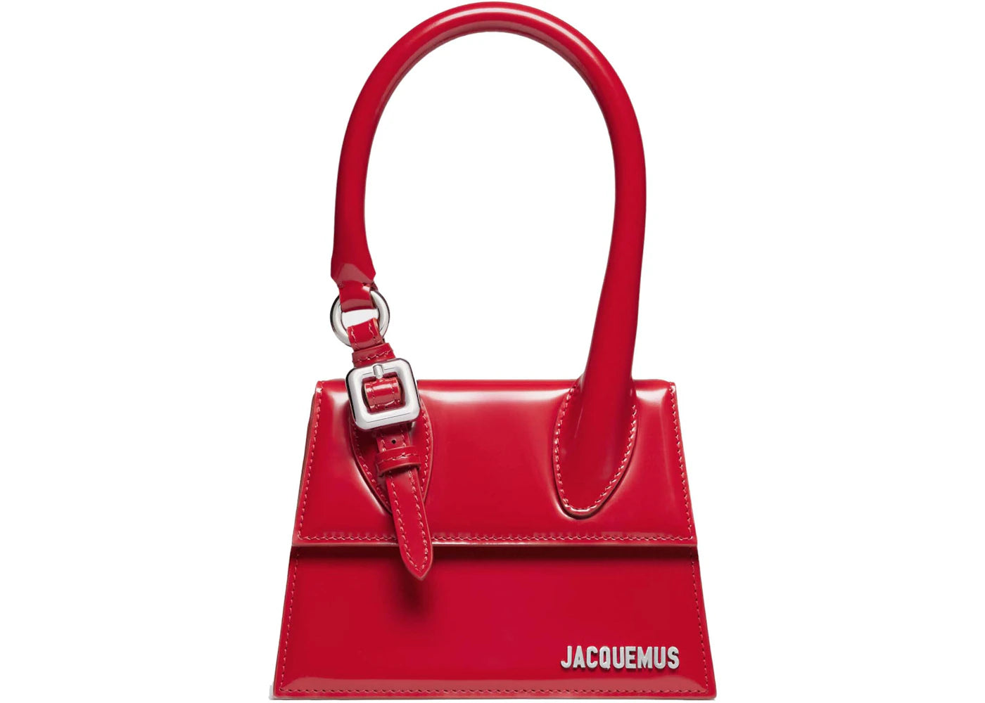 Jacquemus Le Chiquito Moyen Boucle Red