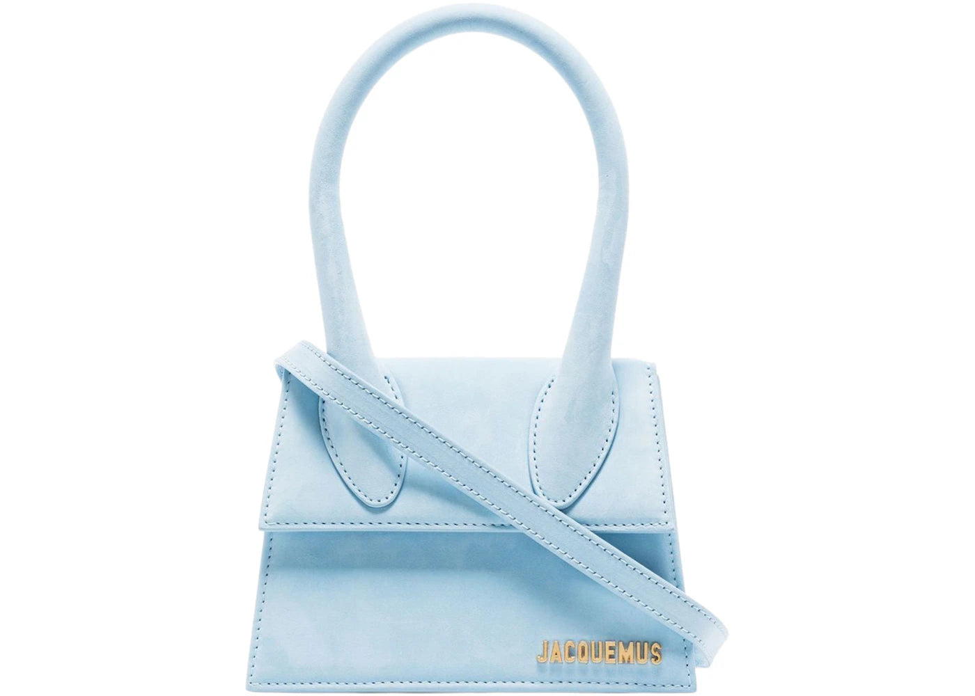 Jacquemus Le Chiquito Moyen Top-Handle Bag Light Blue