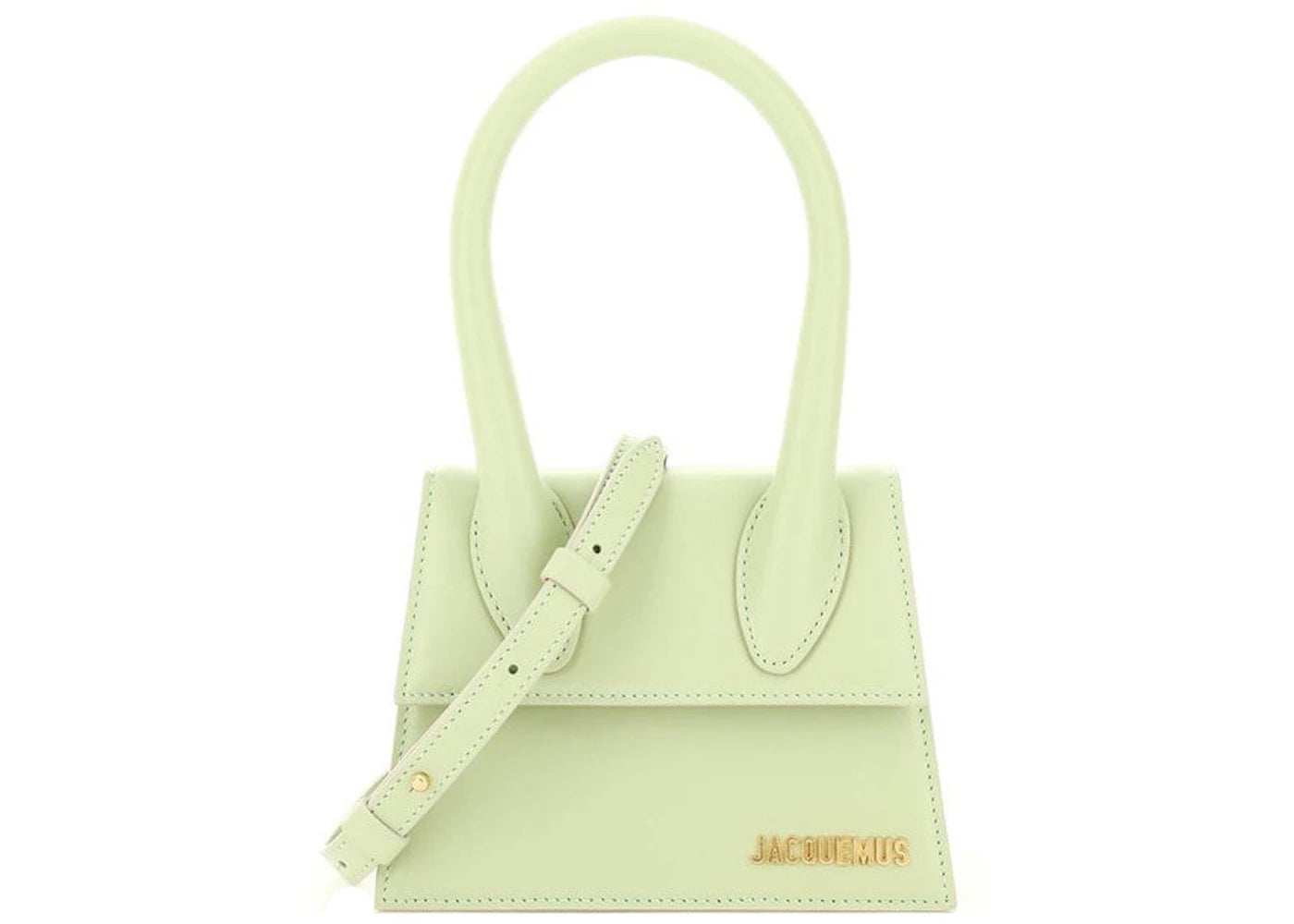 Jacquemus Le Chiquito Moyen Tote Bag Light Green