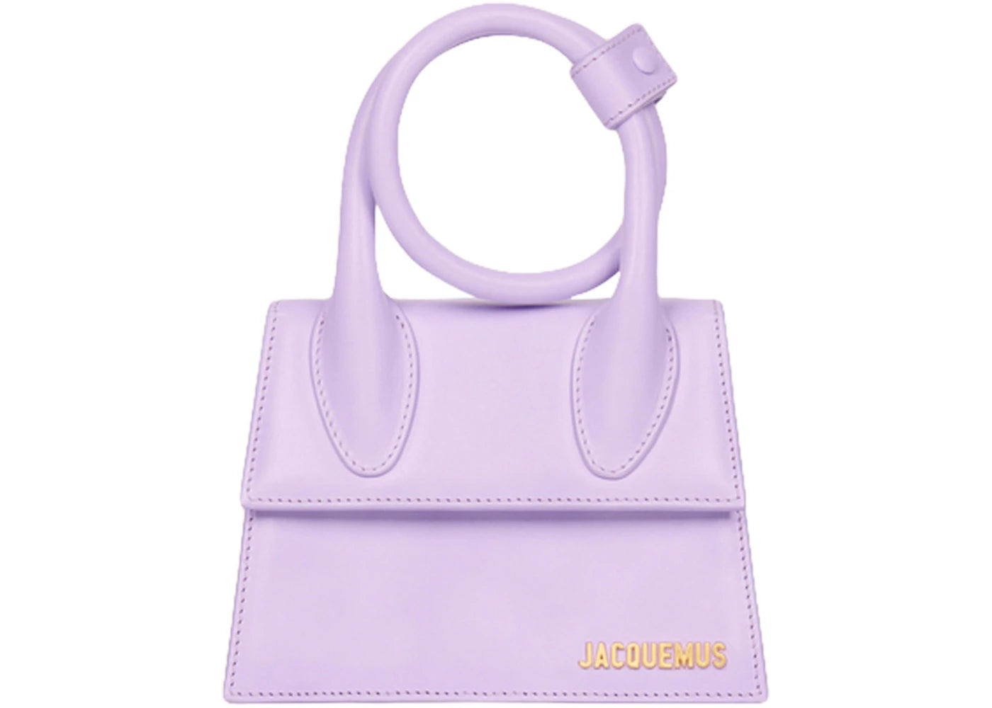 Jacquemus Le Chiquito Noeud Coiled Handbag Lilac