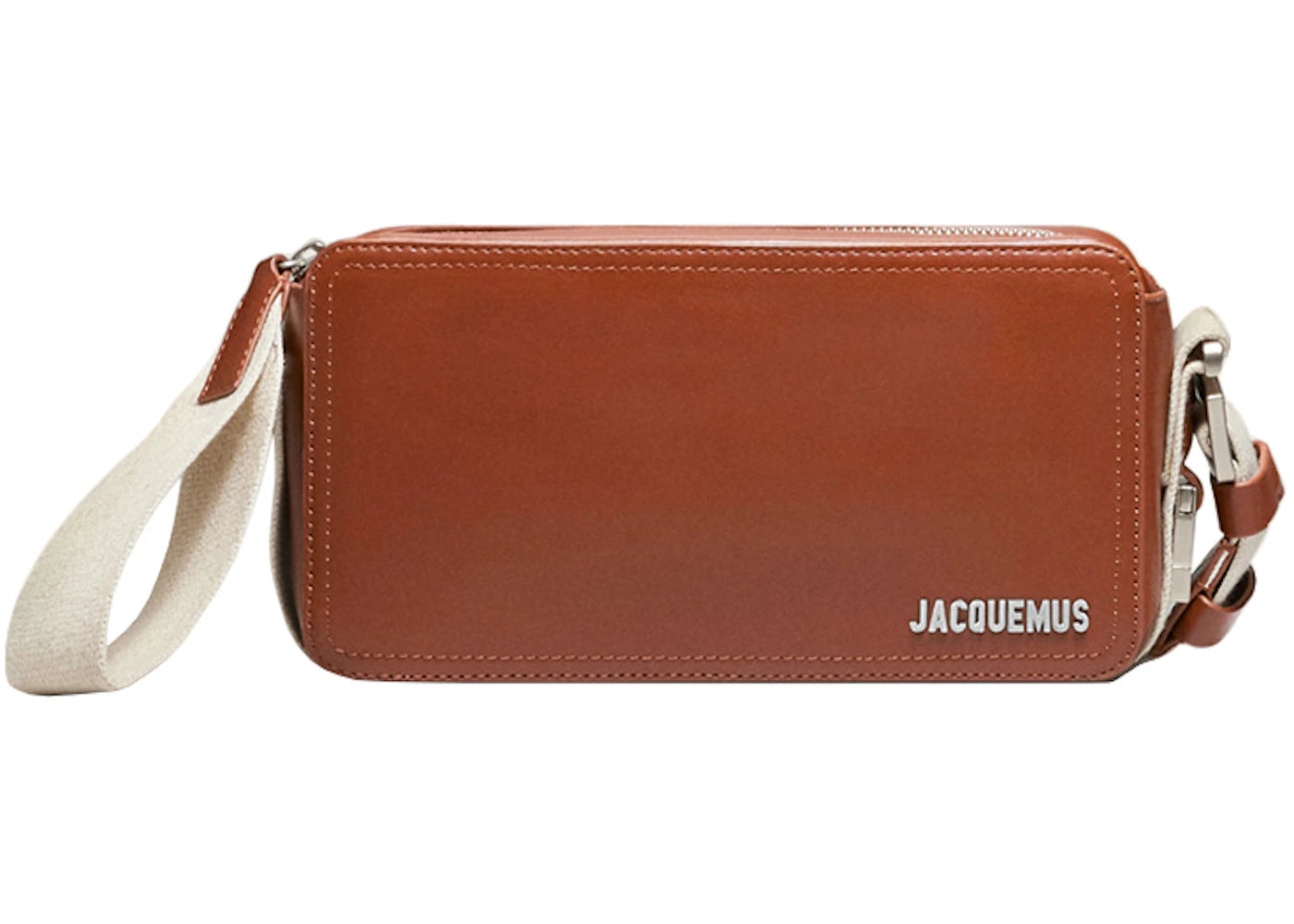 Jacquemus Le Cuerda Horizontal Utility Rectangle Bag Brown