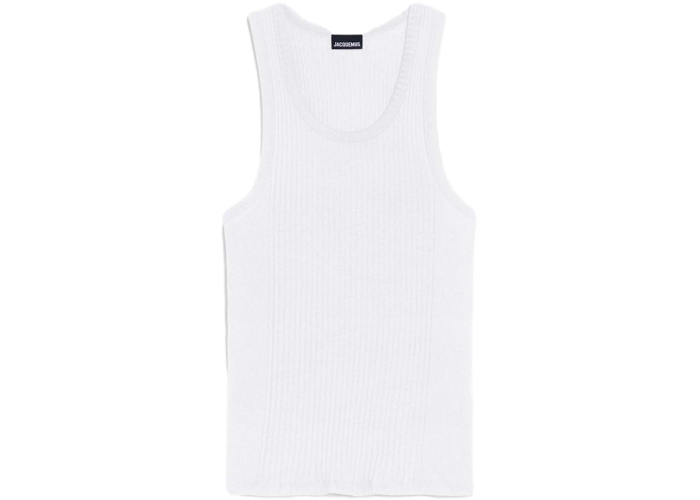 Jacquemus Le Debardeur Caraco Tank Top White