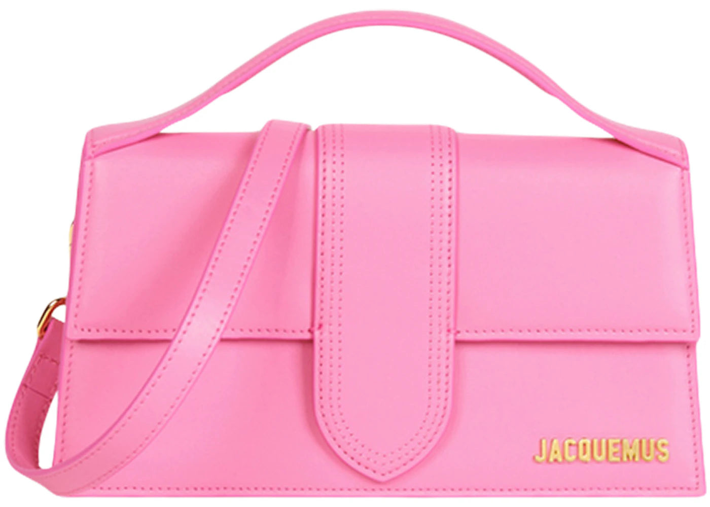 Jacquemus Le Grand Bambino Crossbody Flap Bag Pink