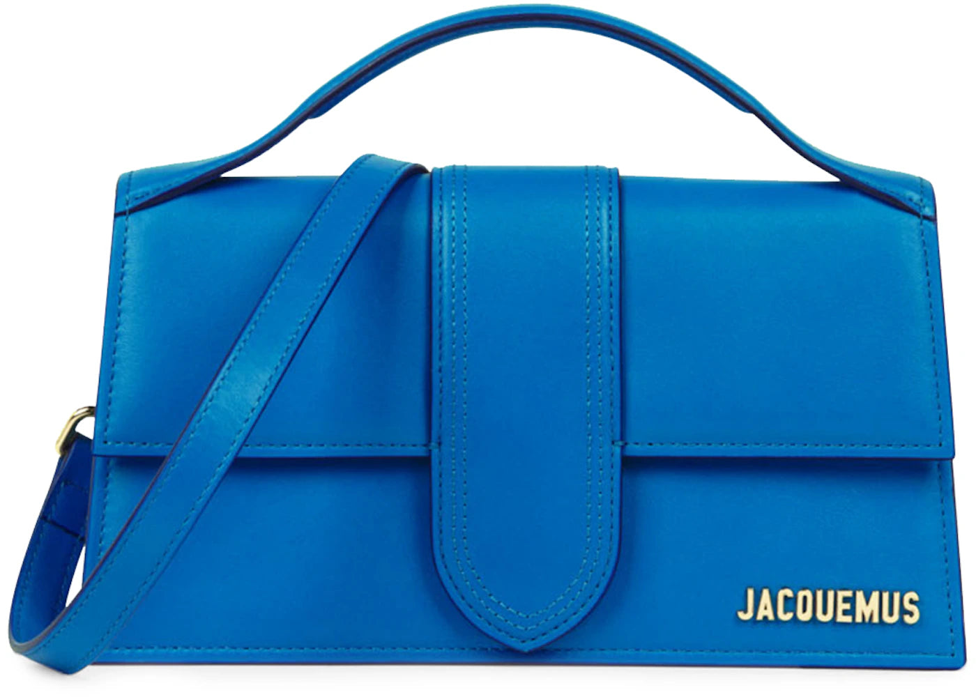 Jacquemus Le Grand Bambino Crossbody Strap Handbag Blue