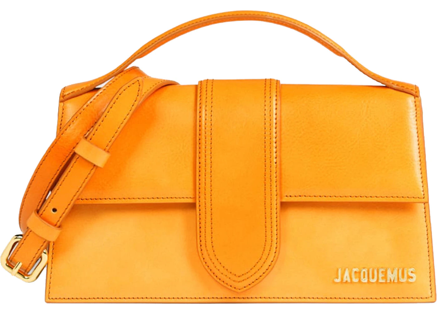 Jacquemus Le Grand Bambino Crossbody Strap Handbag Orange