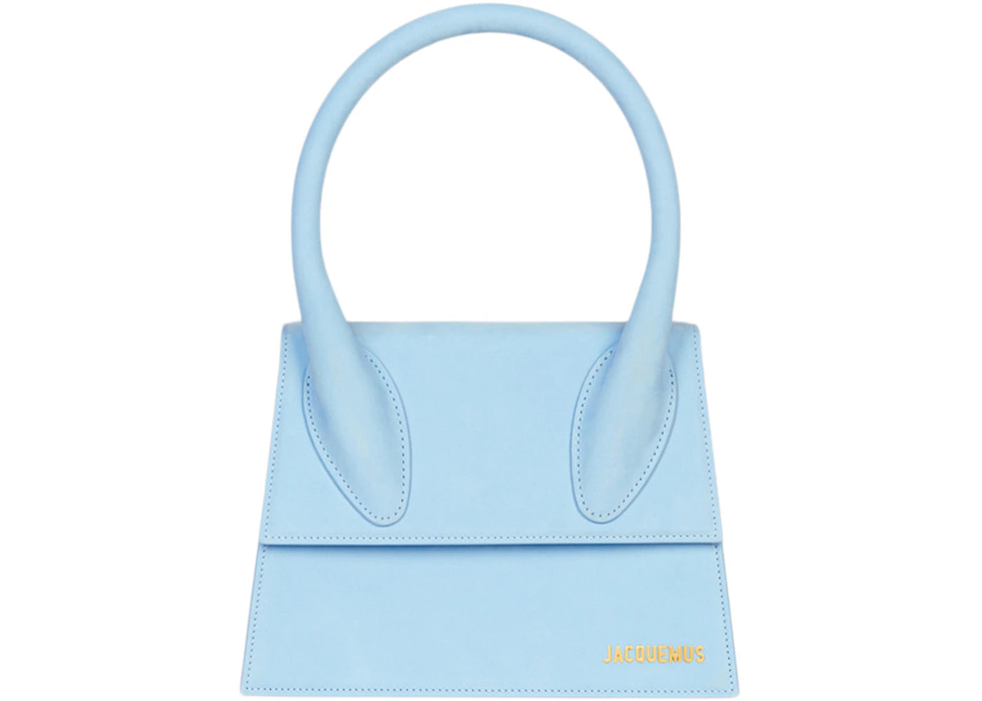 Jacquemus Le Grand Chiquito Large Signature Handbag Light Blue