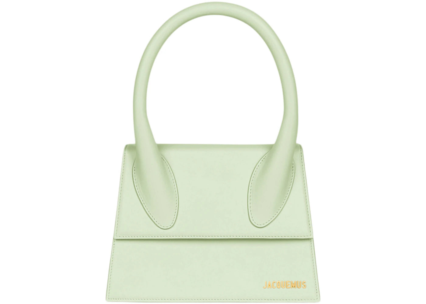 Jacquemus Le Grand Chiquito Large Signature Handbag Light Green