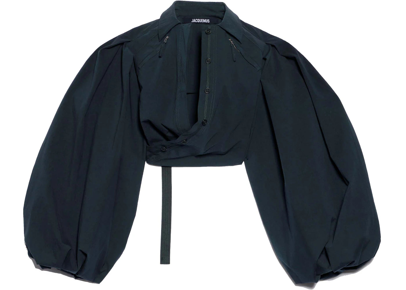 Jacquemus Le Haut Bahia Boule Shirt Dark Navy