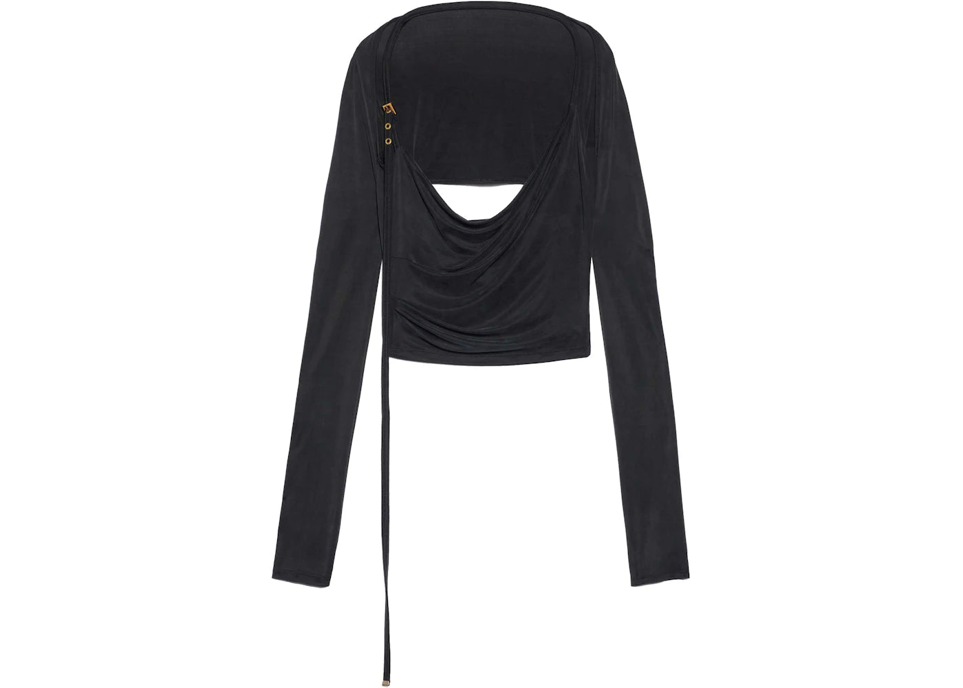 Jacquemus Le Haut Peplo Shirt Black