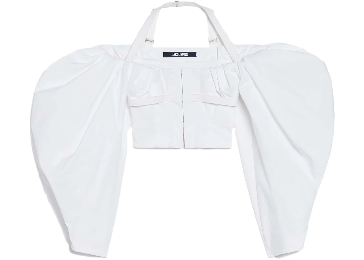 Jacquemus Le Haut Taffetas Shirt White