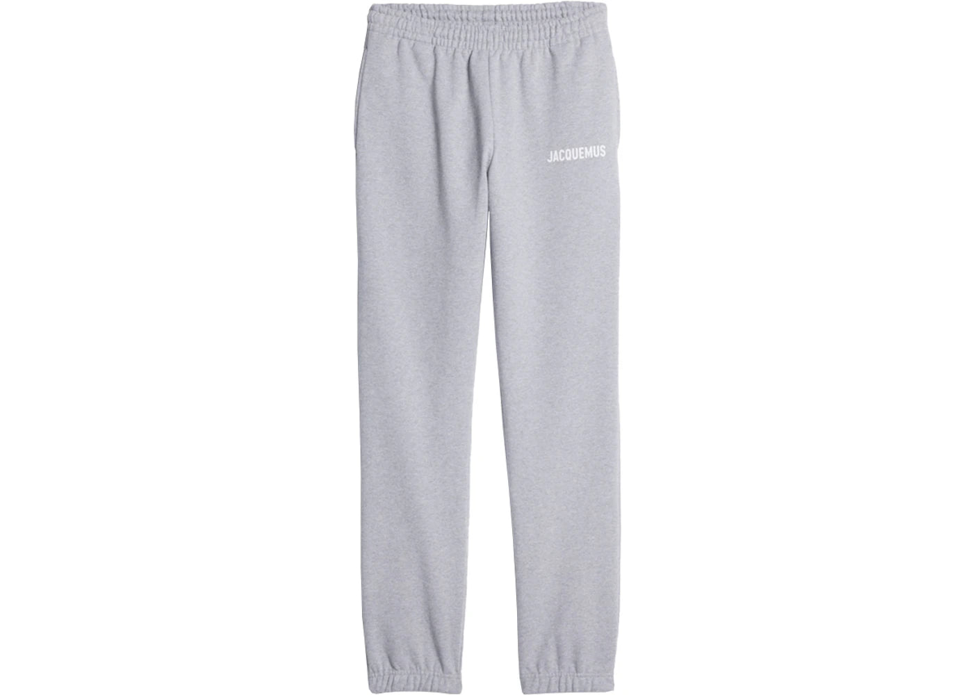 Jacquemus Le Jogging Jacquemus Logo Prined Track Pants Grey