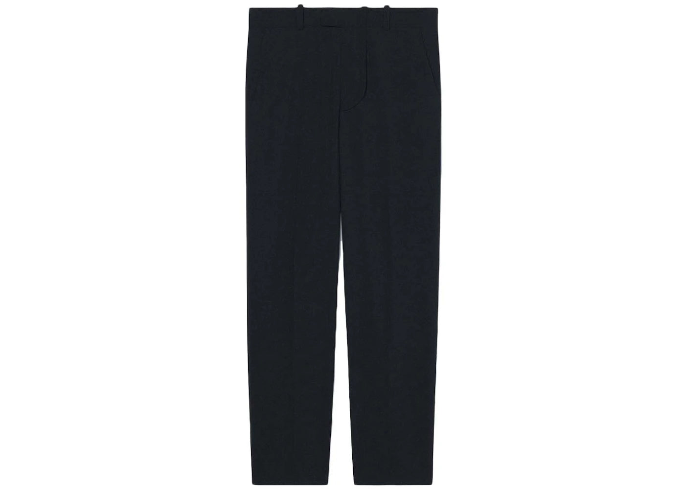Jacquemus Le Pantalon Bacio Straight Suit Pants Black