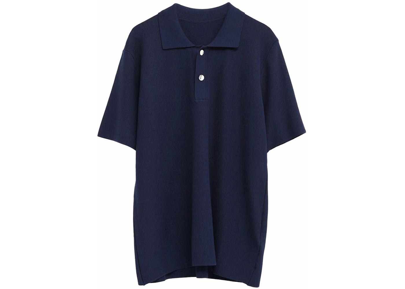 Jacquemus Le Polo Maille 390 Dark Navy