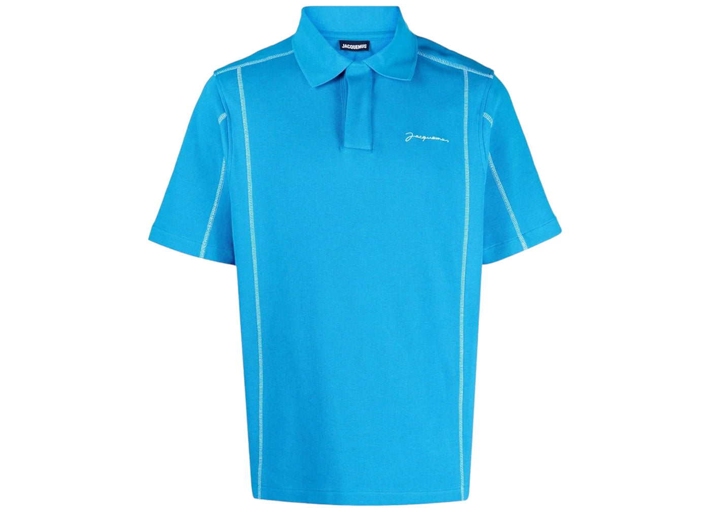 Jacquemus Le Polo Vanilla Shirt Turquoise