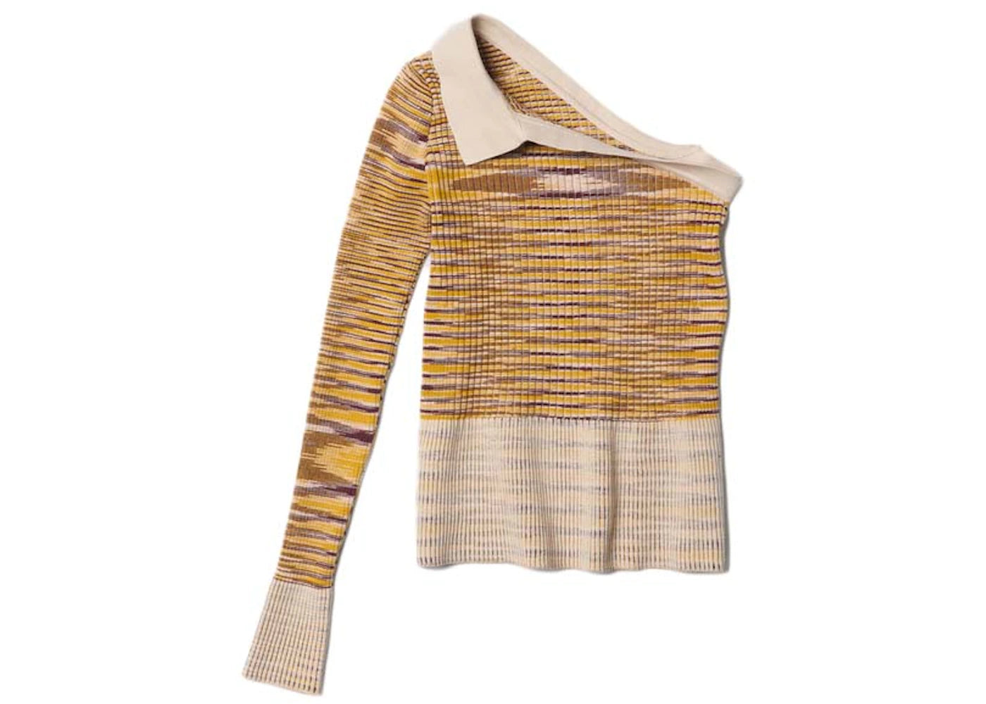 Jacquemus Le Polo Zucca Polo Shirt Multi Yellow