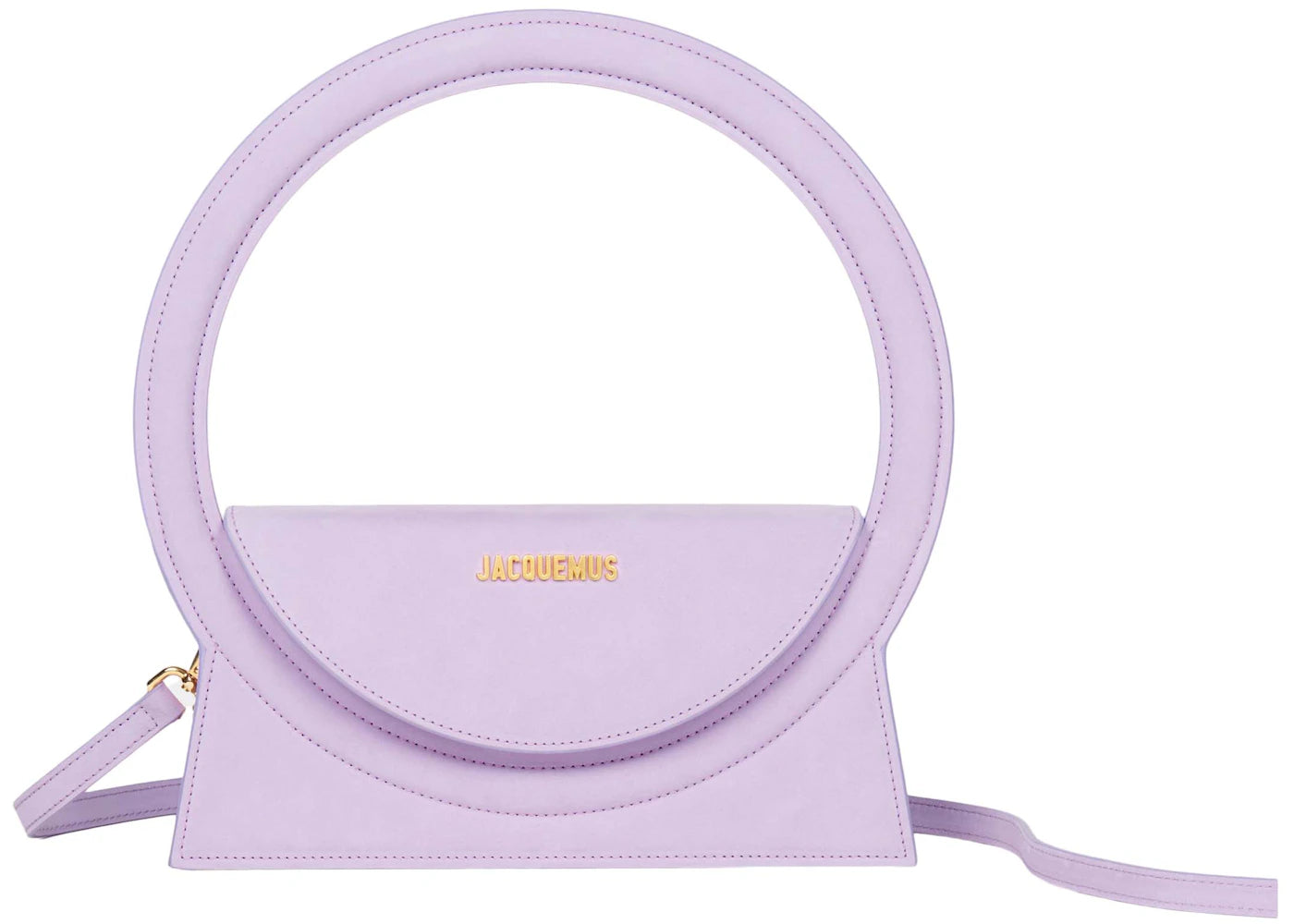 Jacquemus Le Sac Rond Circle Purse Lilac