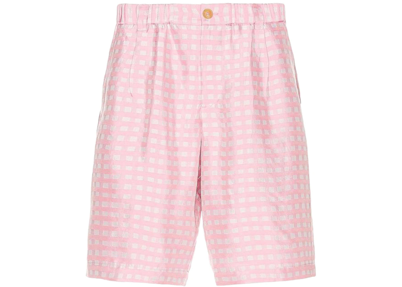 Jacquemus Le Short Gelati Shorts Pink Checks