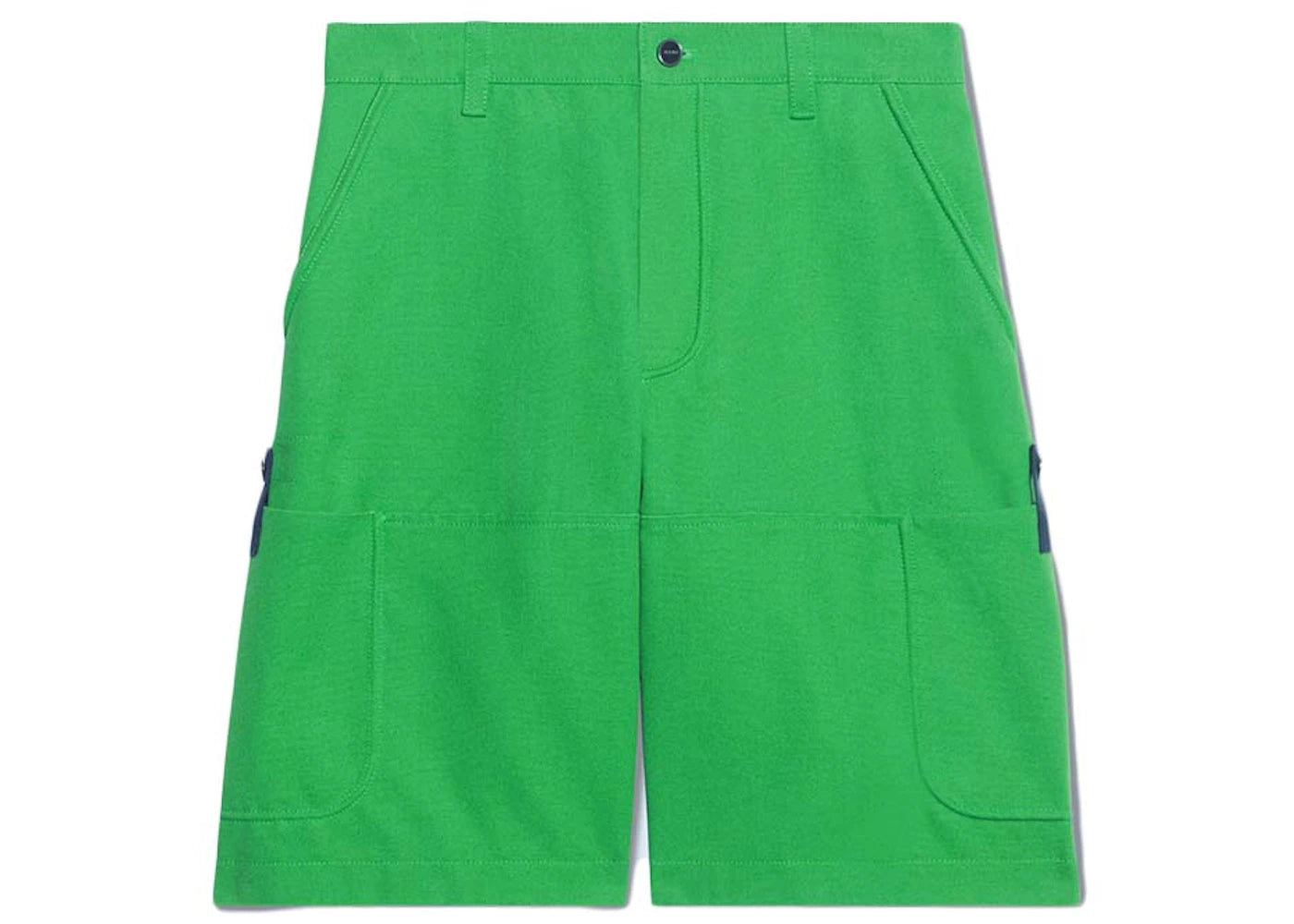 Jacquemus Le Short Giardino Workwear Bermuda Shorts Green