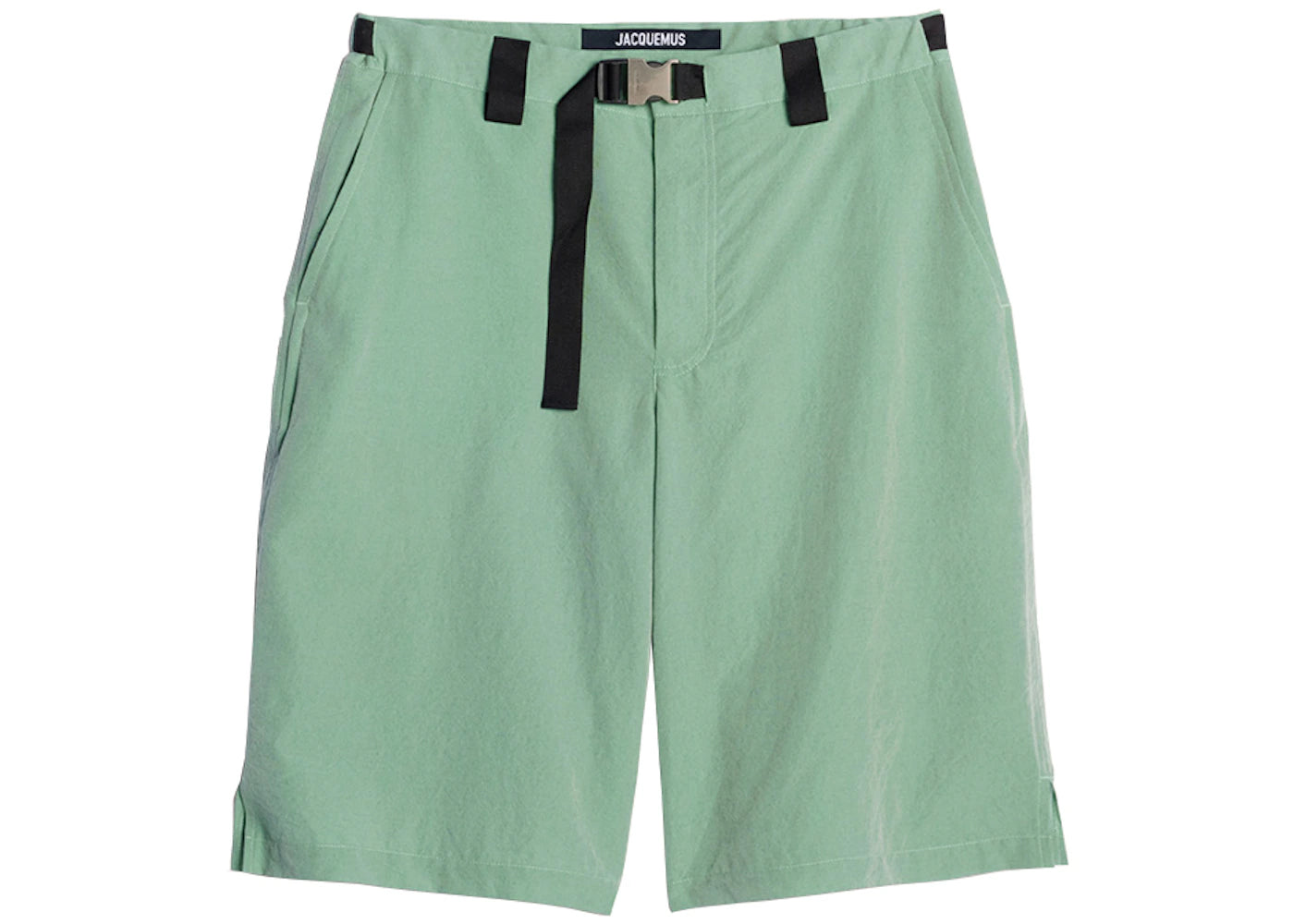 Jacquemus Le Short Meio Buckled Shorts Khaki