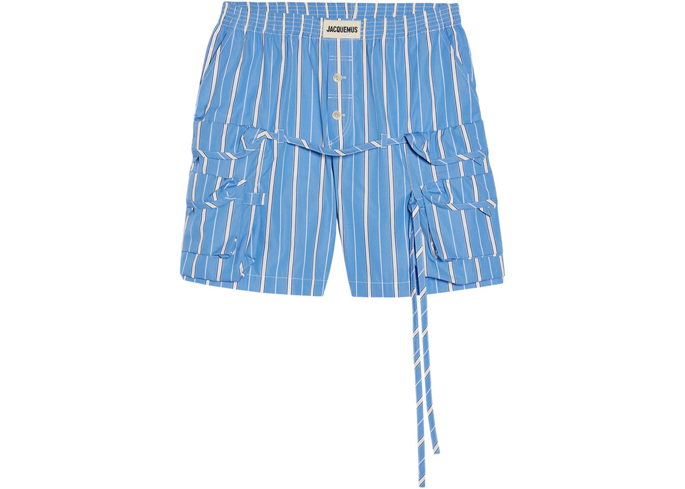 Jacquemus Le Short Trivela Blue Stripes