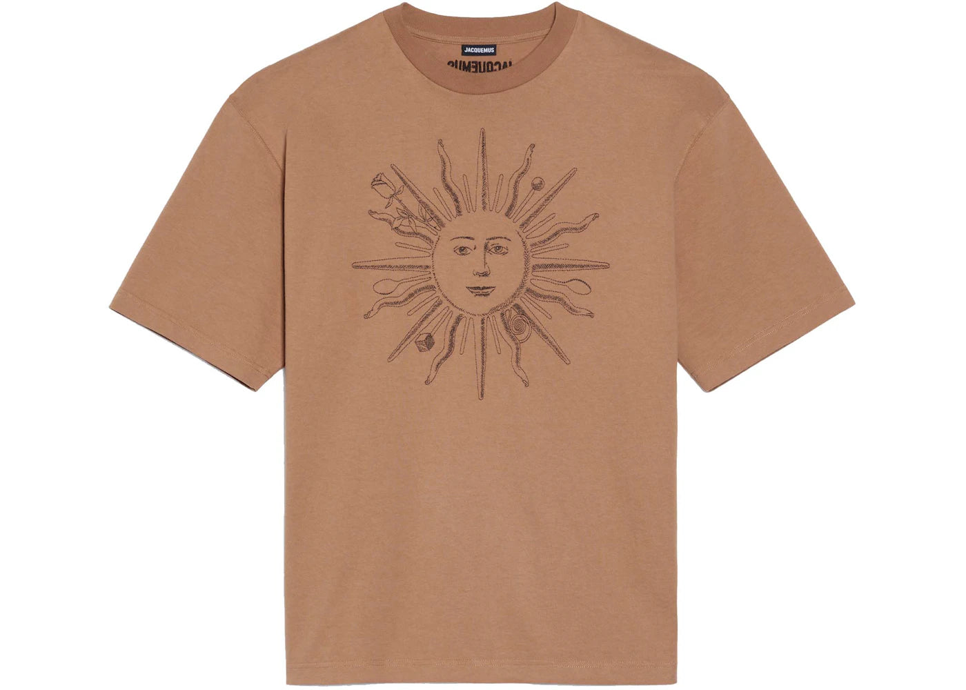 Jacquemus Le Soleil T-shirt Brown