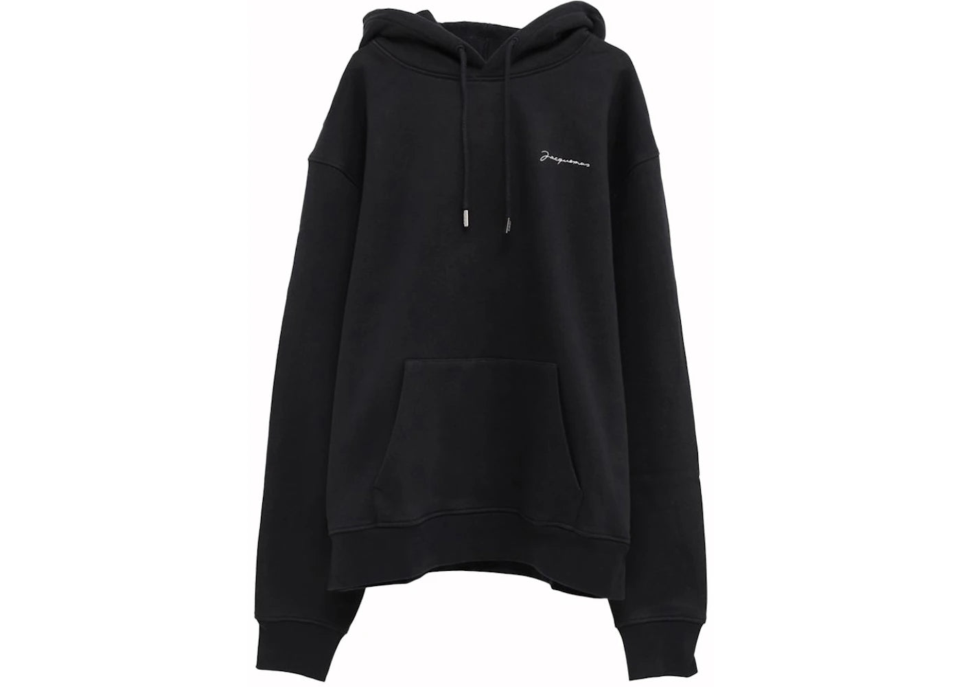 Jacquemus Le Sweatshirt Brode Hoodie 990 Black