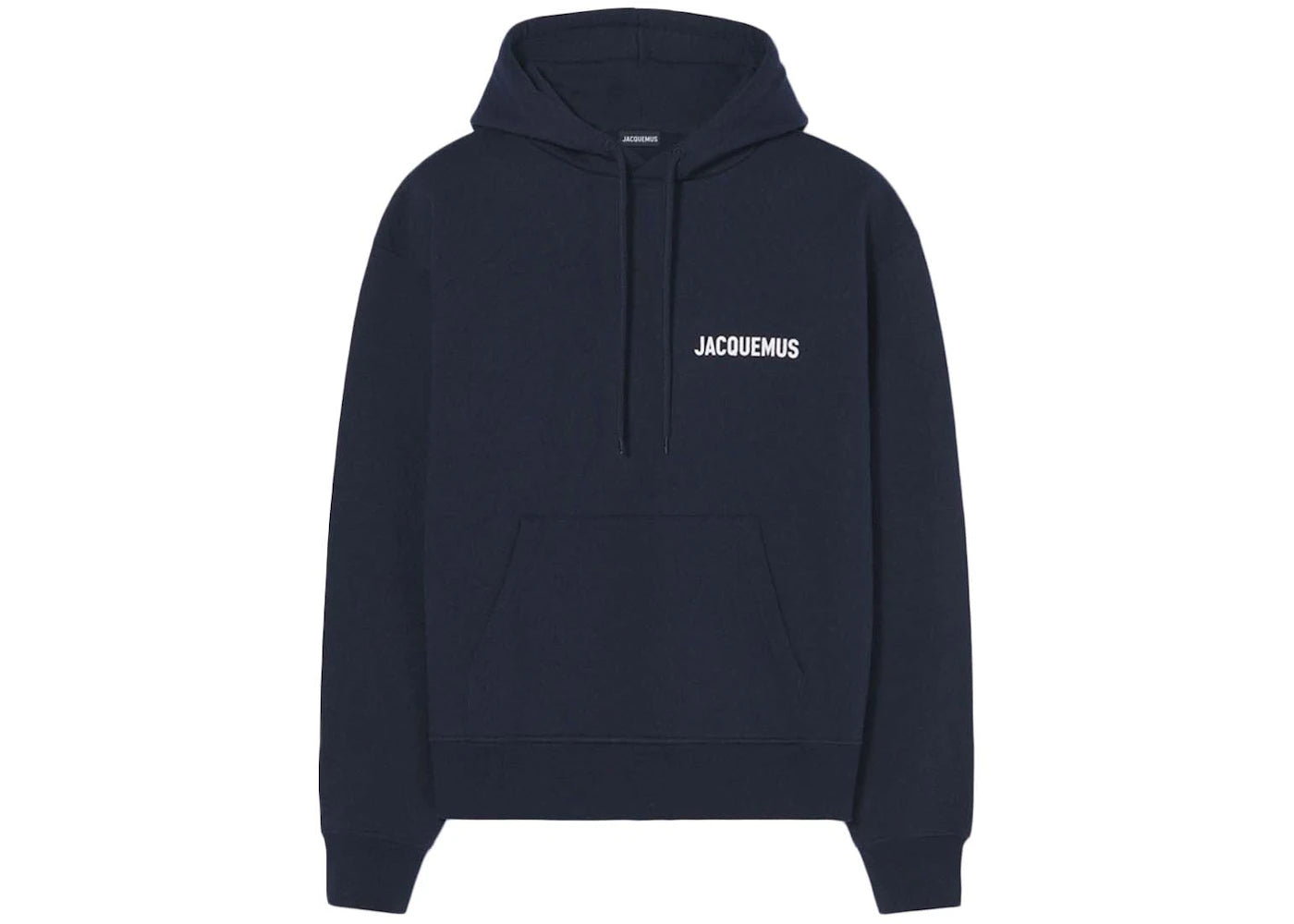 Jacquemus Le Sweatshirt Hooded Sweatshirt Navy