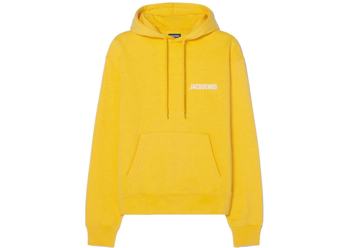 Jacquemus Le Sweatshirt Hooded Sweatshirt Yellow