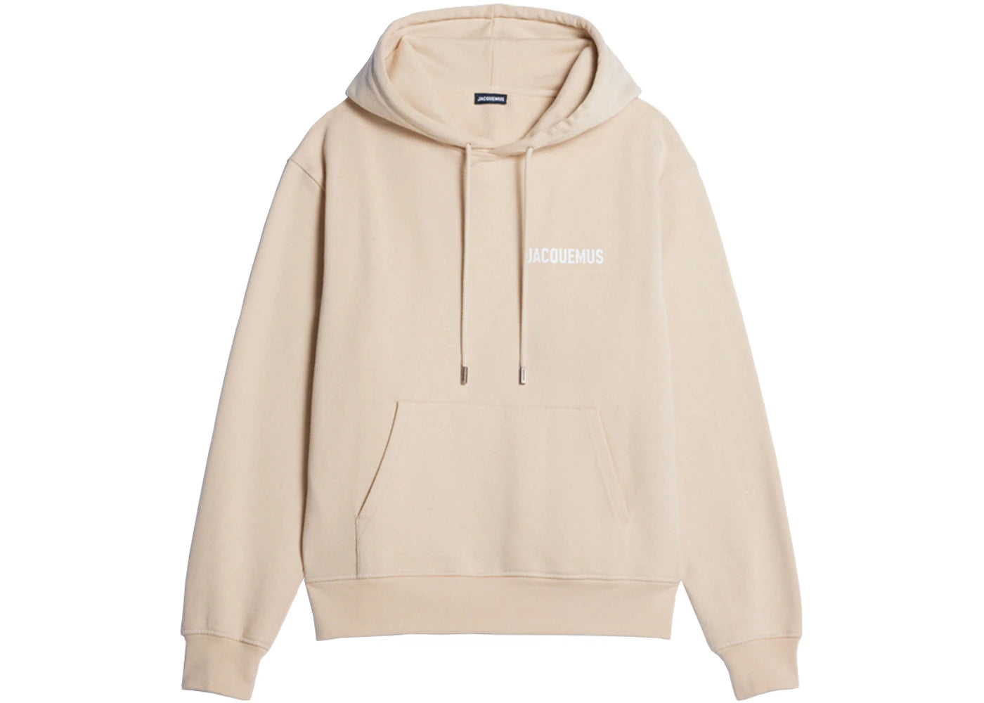 Jacquemus Le Sweatshirt Jacquemus Hooded Sweatshirt Light Beige