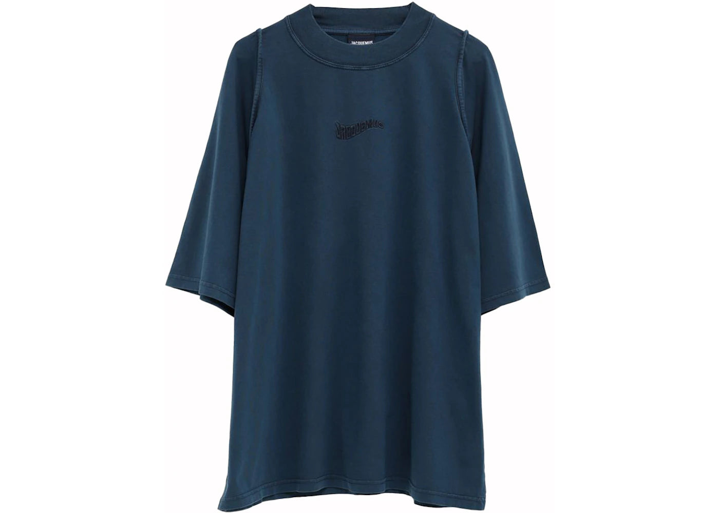 Jacquemus Le T-Shirt Camargue 390 Dark Navy