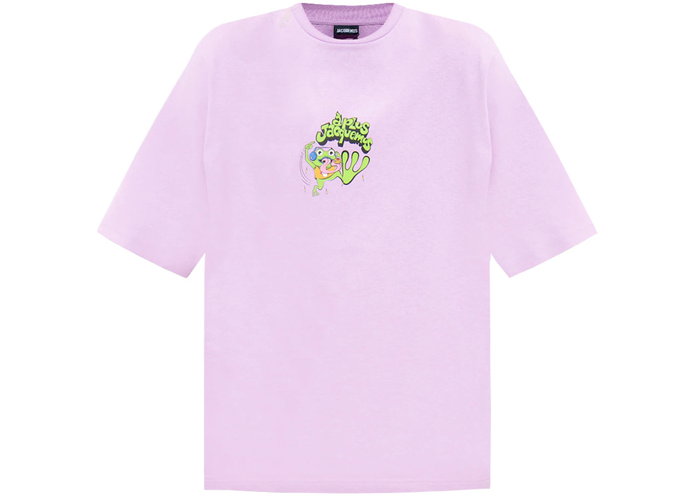 Jacquemus Le T-Shirt Grenouille Frog Print T-Shirt Lilac