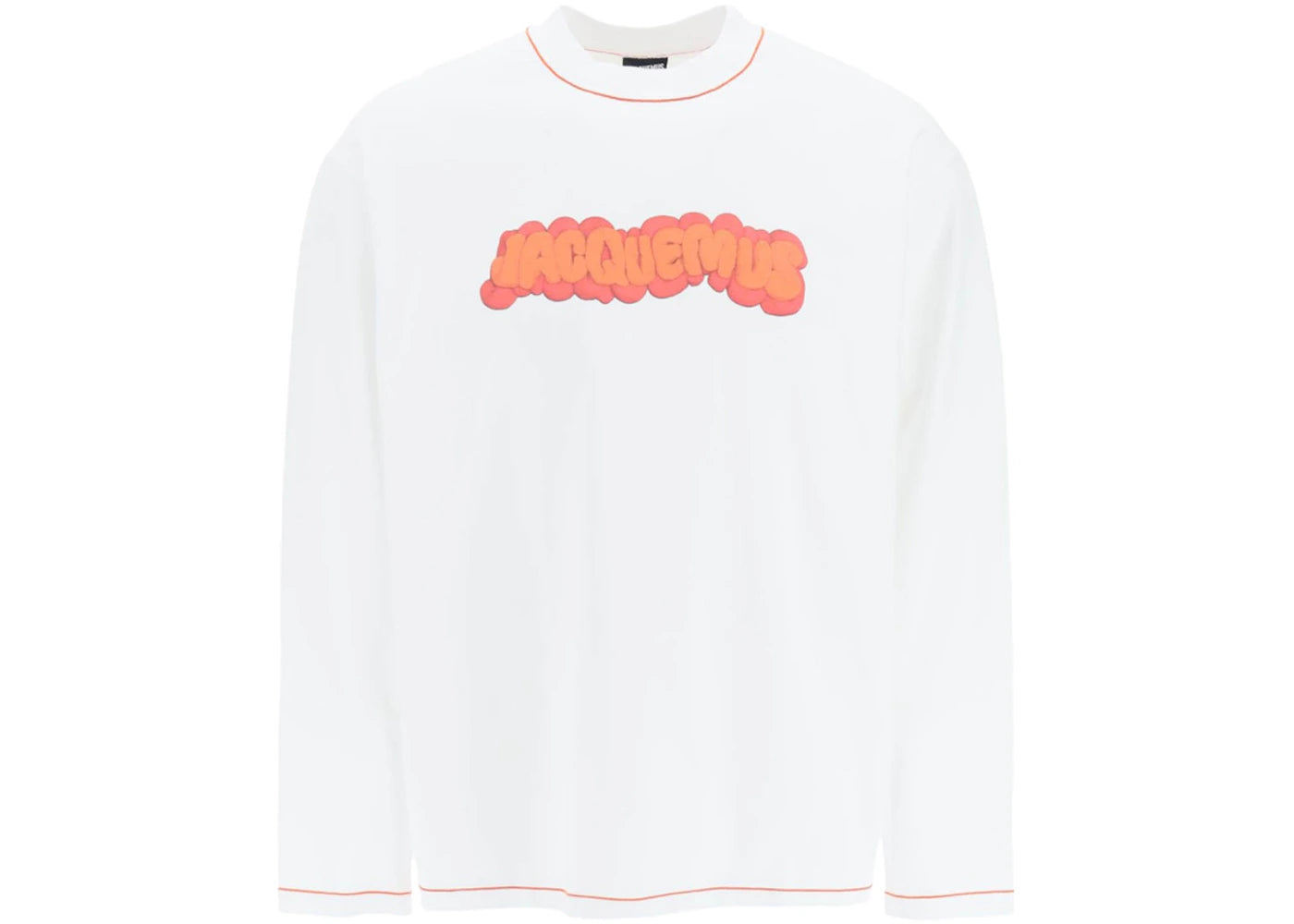 Jacquemus Le T-Shirt Pate A Modeler T-Shirt Paste White