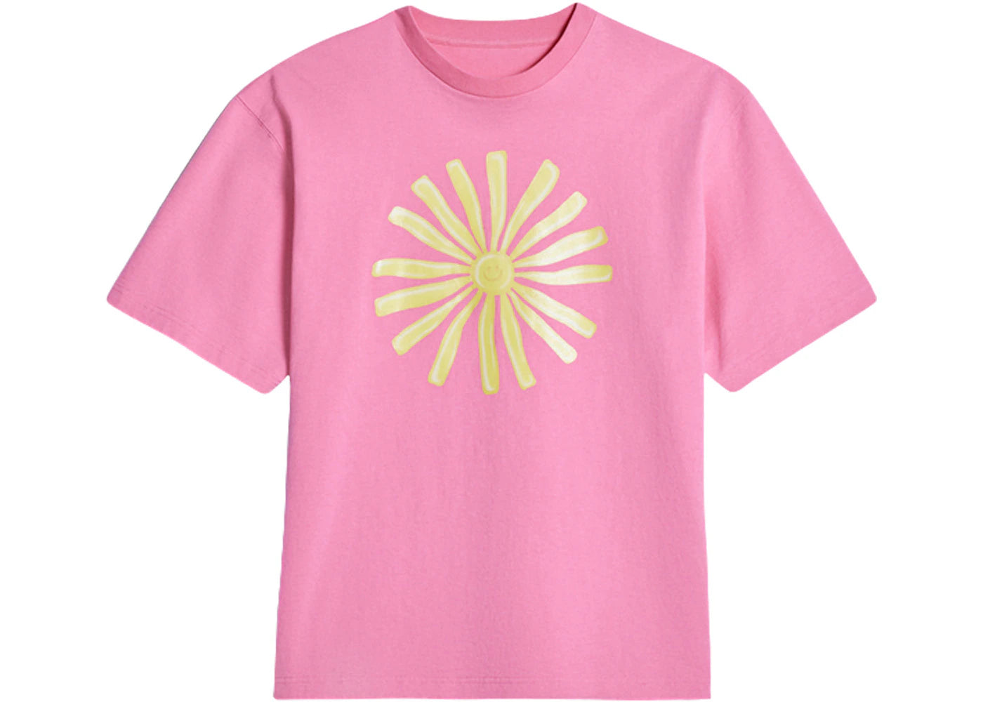 Jacquemus Le T-Shirt Soleil Sun Print T-shirt Print Sun Pink