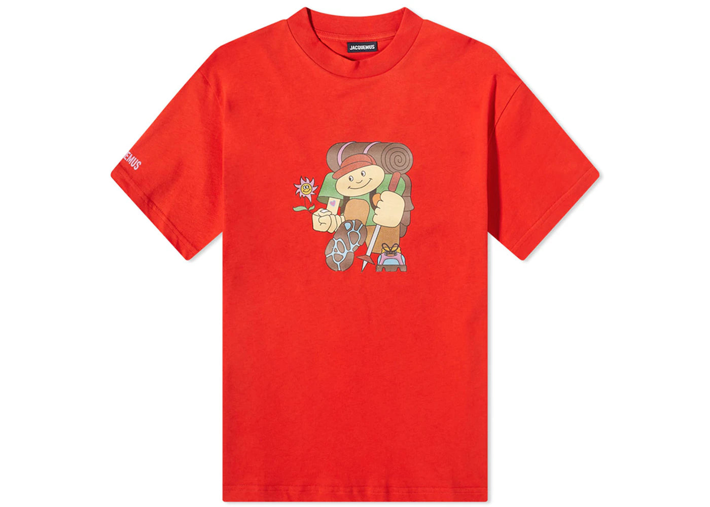 Jacquemus Le T-Shirt Trek T-Shirt Red