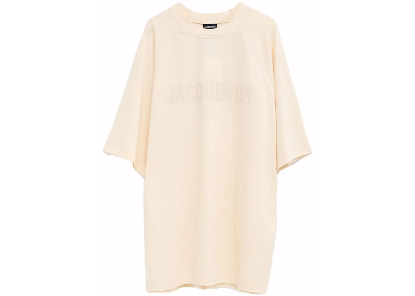 Jacquemus Le T-Shirt Typo Light Beige