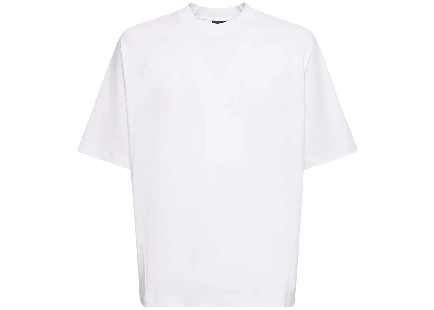 Jacquemus Le T-Shirt Typo White