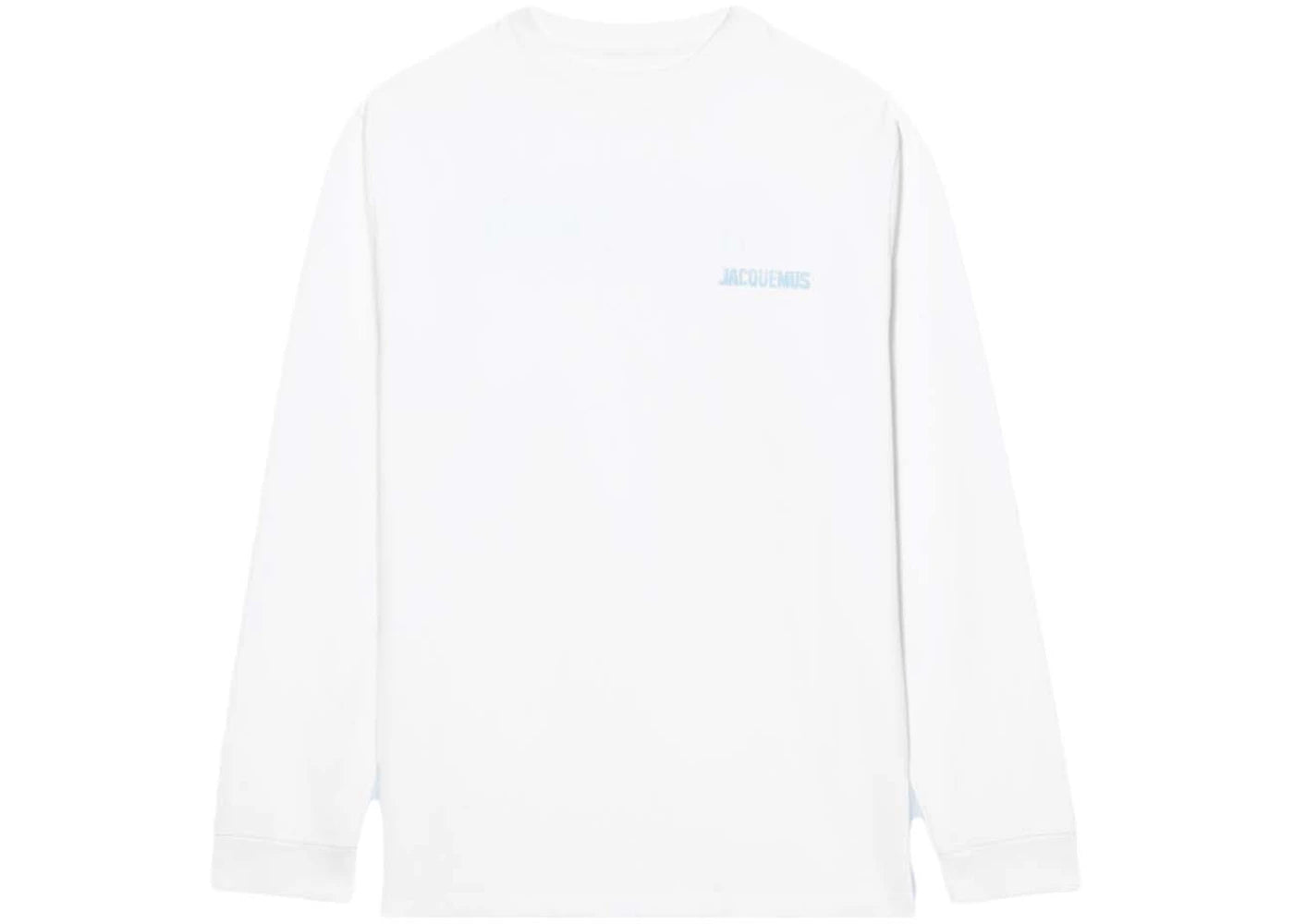 Jacquemus Le T-shirt Gelo Pool Logo L/S T-shirt Print Ice Jacquemus White