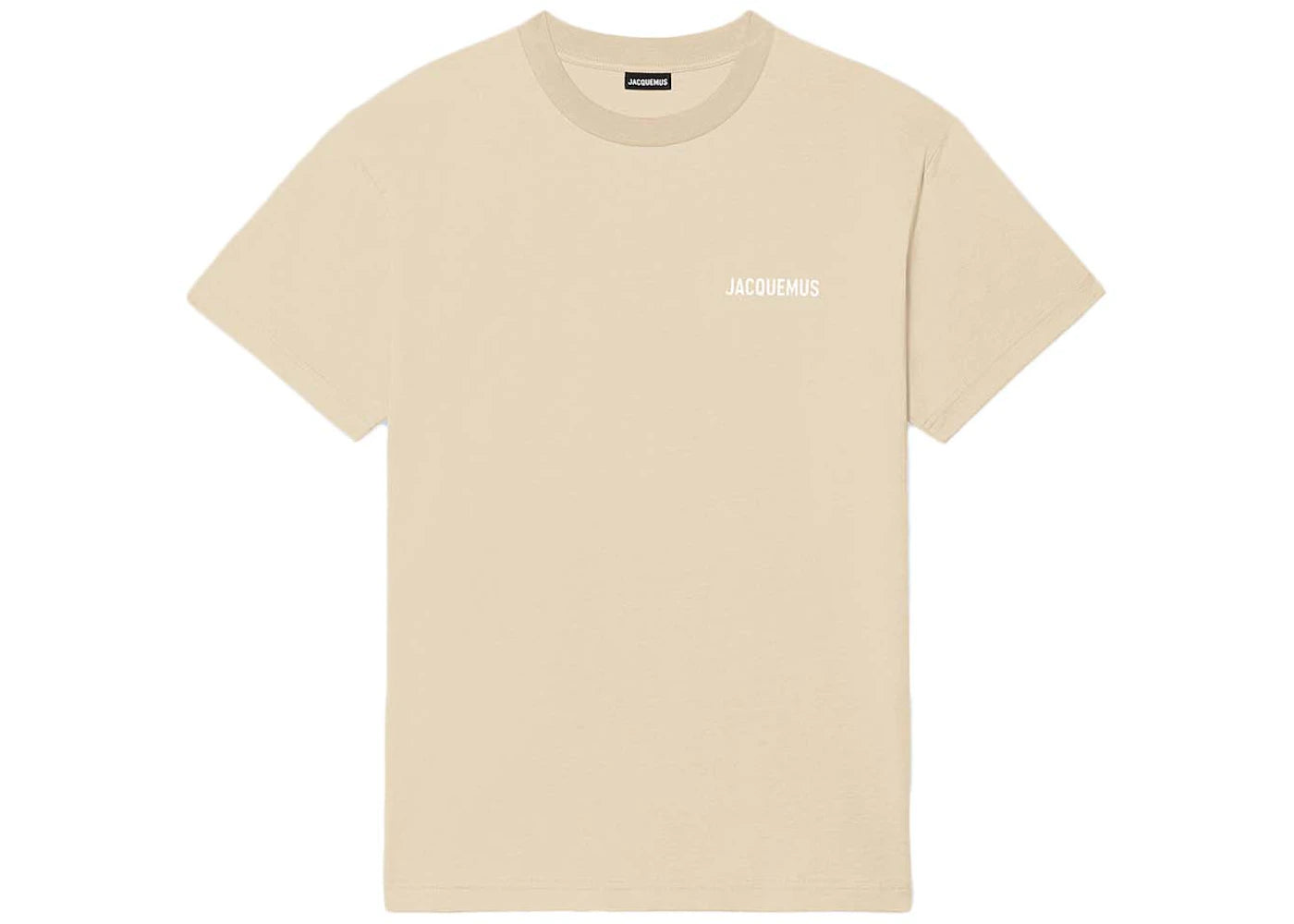 Jacquemus Le T-shirt Logo T-shirt Beige