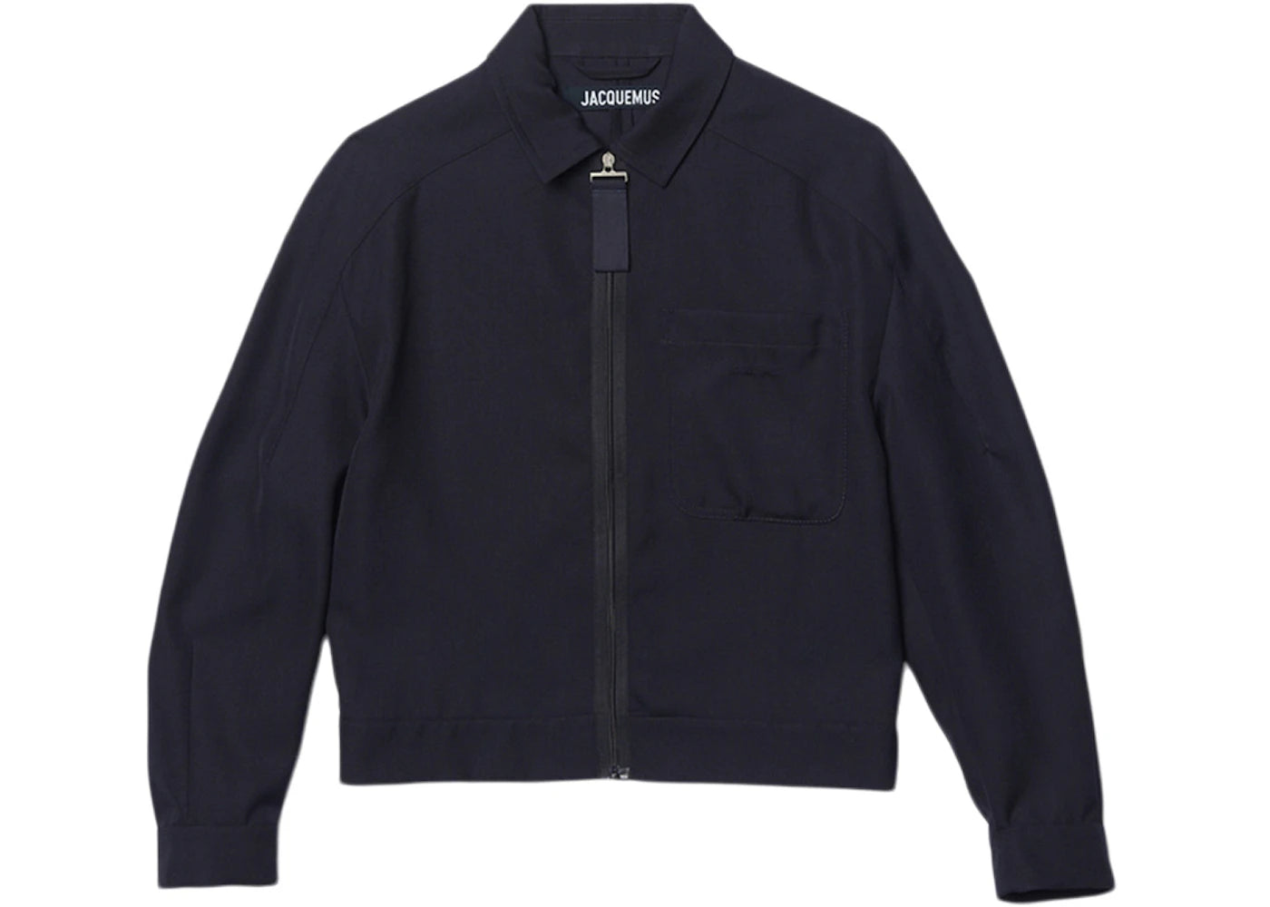 Jacquemus Le blouson Linu Lightweight Workwear Jacket Navy