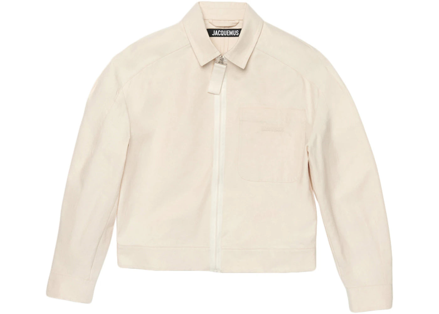 Jacquemus Le blouson Linu Lightweight Workwear Jacket White