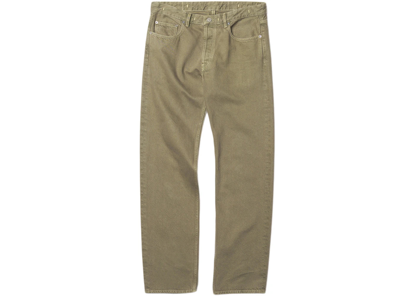 Jacquemus Le de Nimes Fresa Straight Fit Jeans Khaki/Beige