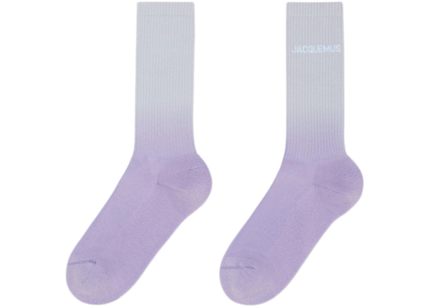 Jacquemus Les Chaussettes Moisson Gradient Socks Lilac