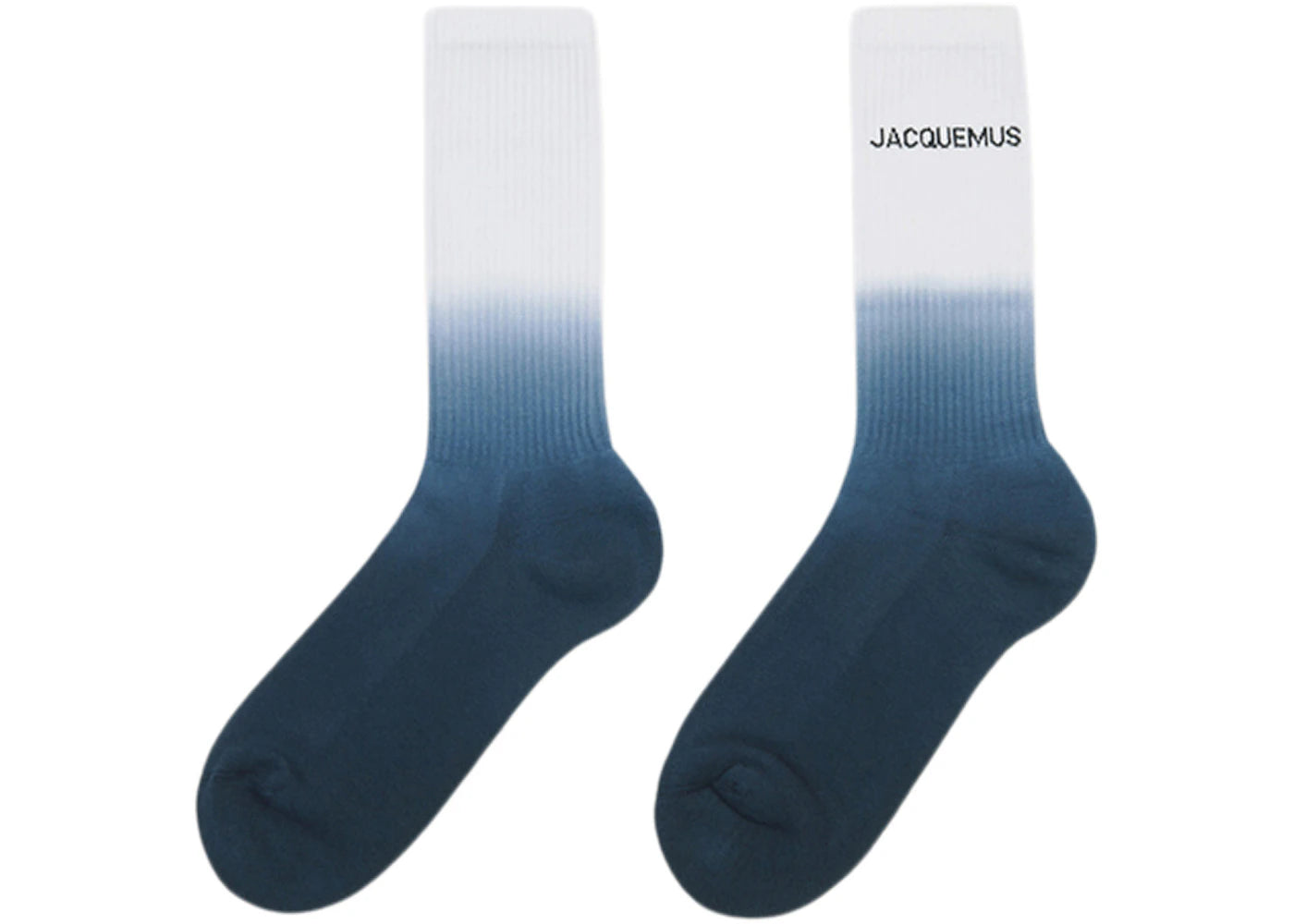 Jacquemus Les Chaussettes Moisson Gradient Socks Navy